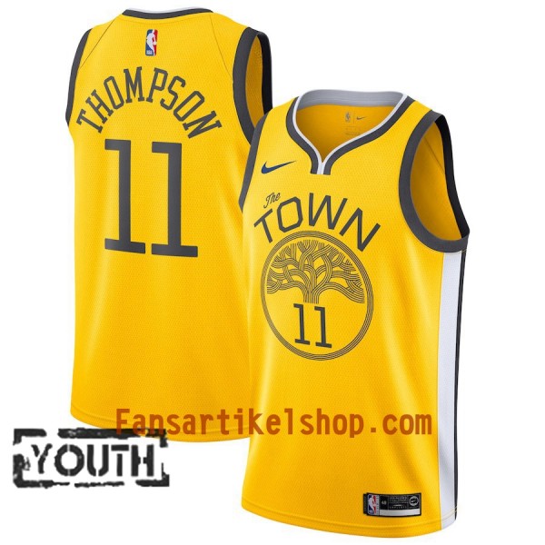 Golden State Warriors Trikot Klay Thompson 11 2018-19 Nike Gelb Swingman - Kinder Golden State Warriors Trikot Klay Thompson 11 2018-19 Nike Gelb Swingman - Kinder